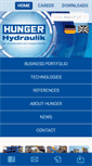 Mobile Screenshot of hunger-hydraulik.de